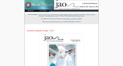 Desktop Screenshot of jao.medrounds.org